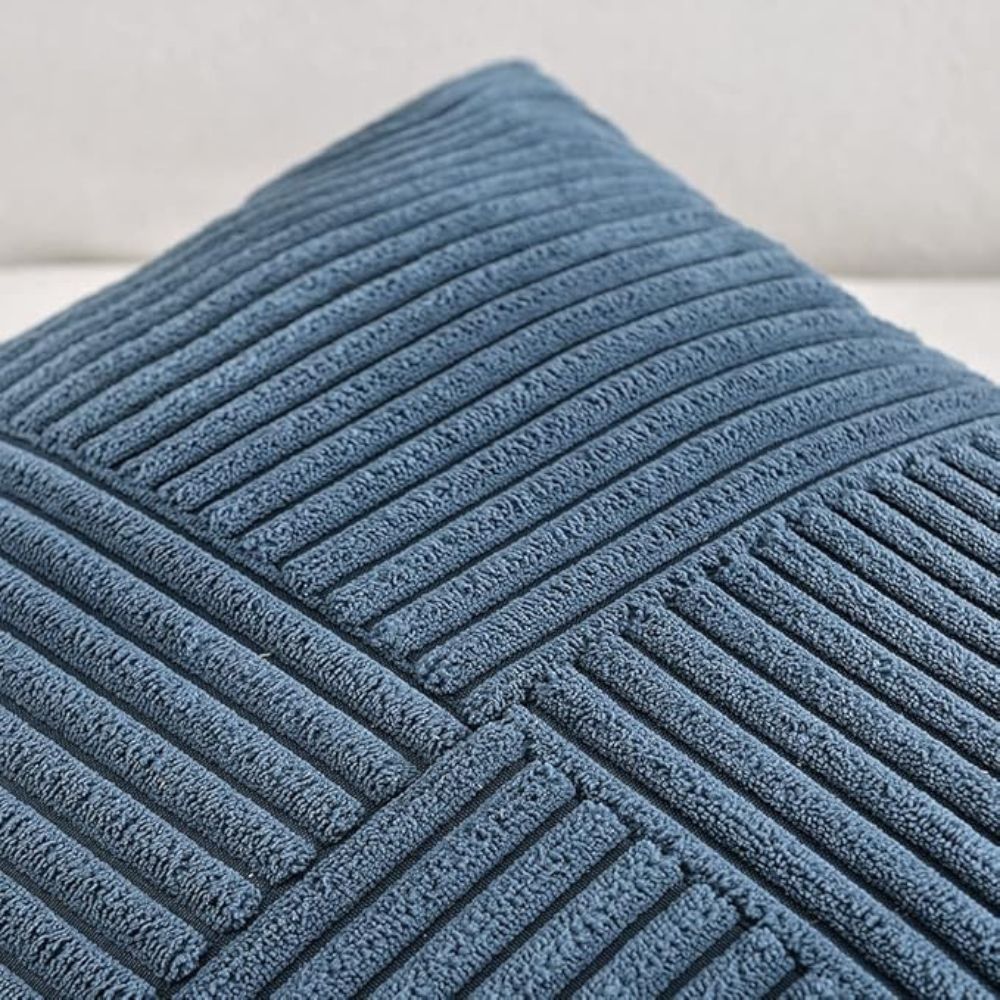 Cozy Textured Pillowcase for a Rustic Vibe