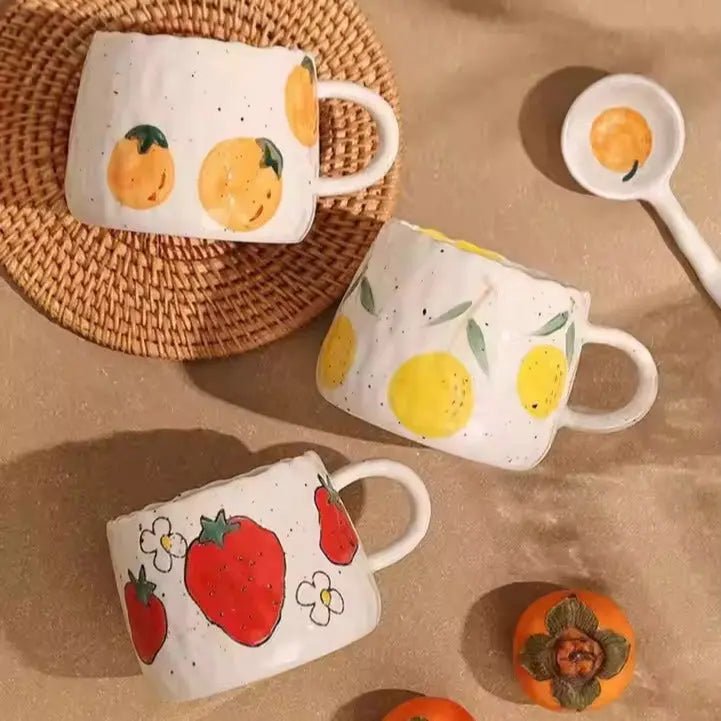 Handcrafted Stoneware Coffee Cup