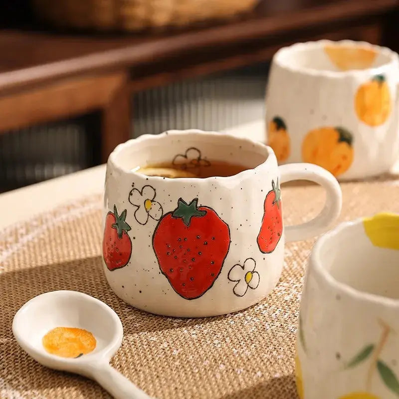 Handcrafted Stoneware Coffee Cup