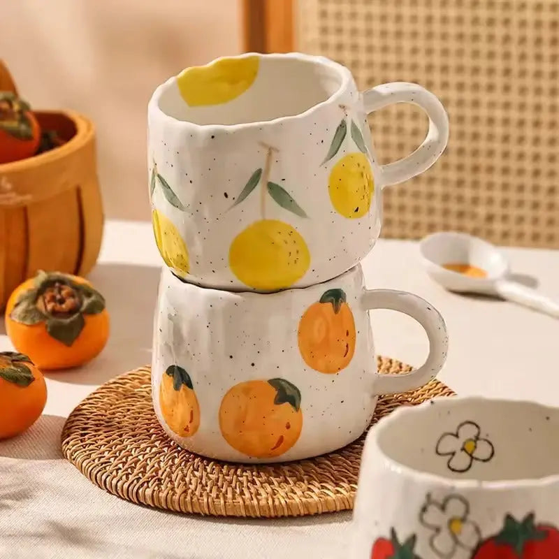 Handcrafted Stoneware Coffee Cup