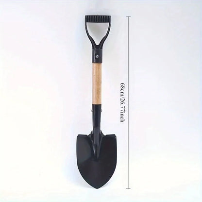 Compact Garden Trowel with Mango Handle | Rust-Resistant | 35.8–50.5 cm | Perfect for Gardening, Beach & Camping