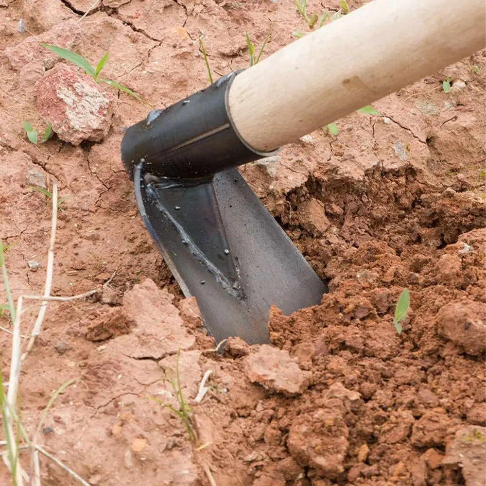 Compact and Sturdy Garden Hoe | Made of Manganese Steel | For Weeding and Soil Work