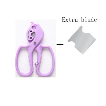 Ergonomic Multi-Function Garden Shears | Pruner and Leaf Remover Tool