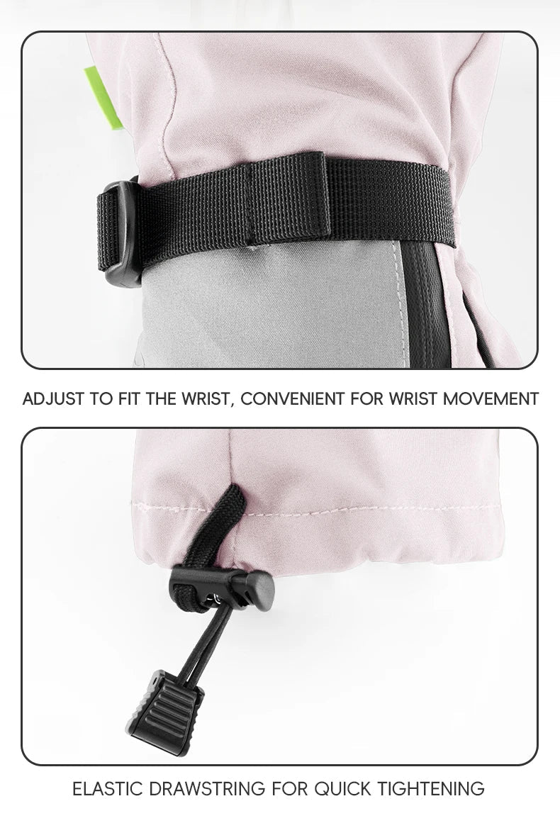Weatherproof Touchscreen Ski Gloves for Adventurers