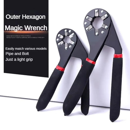 Adjustable Multi-Tool Wrench with Precision Grip | Versatile & Durable