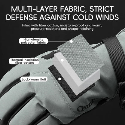 Weatherproof Touchscreen Ski Gloves for Adventurers