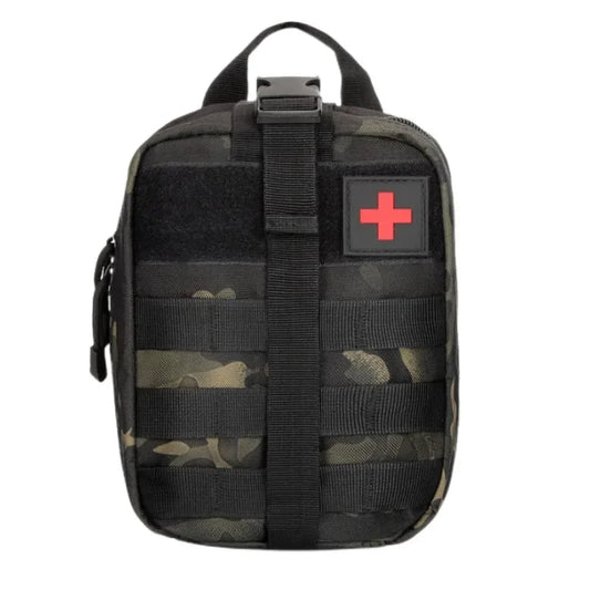 First Aid Bag - Durable, MOLLE-Compatible & Weatherproof for Outdoor Use