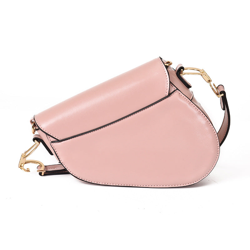 Exclusive PU Leather Shoulder Bag for Women – Stylish Saddle Design