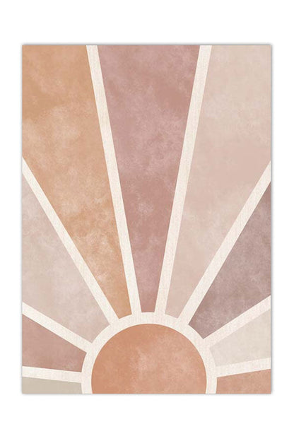 Tropical Serenity Abstract Canvas Art