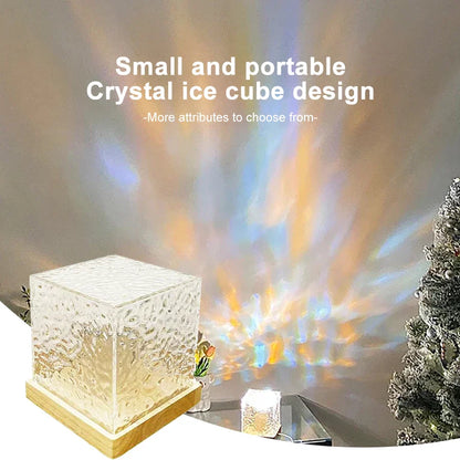 Glow Lamp with Aurora Effect