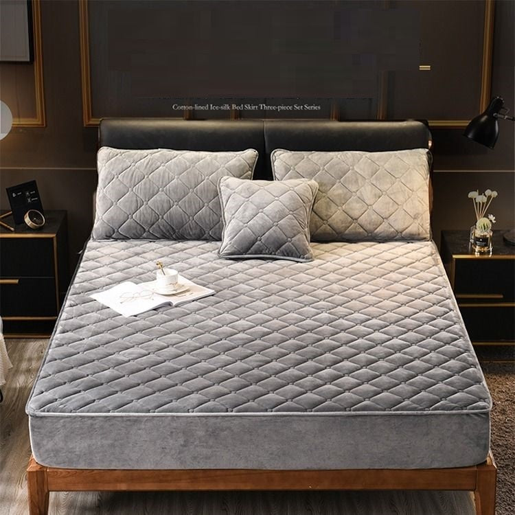 Thick Mattress Cover for Winter | Extra Warm | Breathable & Antibacterial
