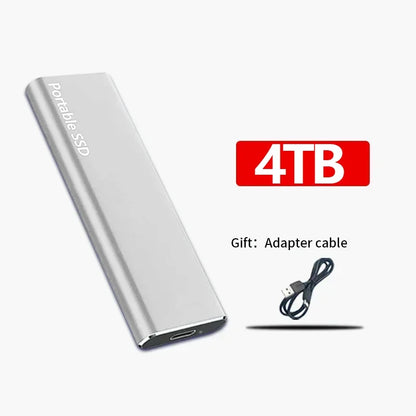 High-Speed USB Portable External Solid State Storage Drive