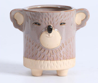 Adorable Animal-Shaped Planters - Taalita Collection