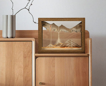 Enchanting 3D Sand Art for Home Decor