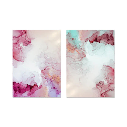 Elegant Blush Marble Canvas Art for Chic Home Spaces