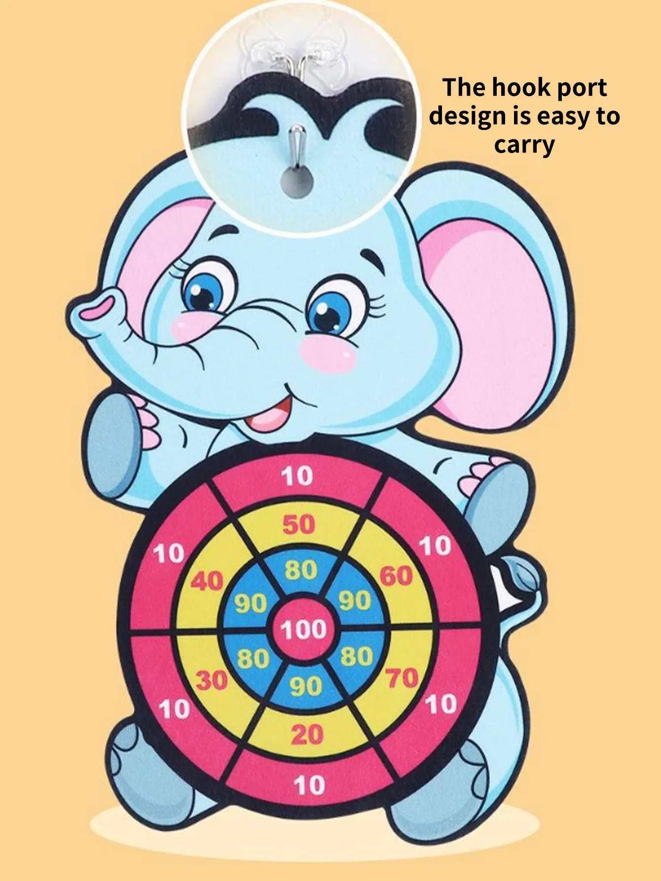 Family Fun with Animal Dart Game StickShot