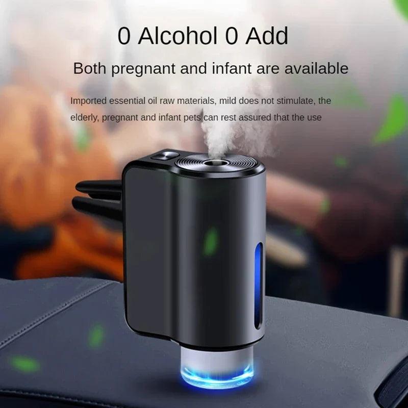 Sleek Car Aromatherapy Diffuser – Smart Fragrance Control