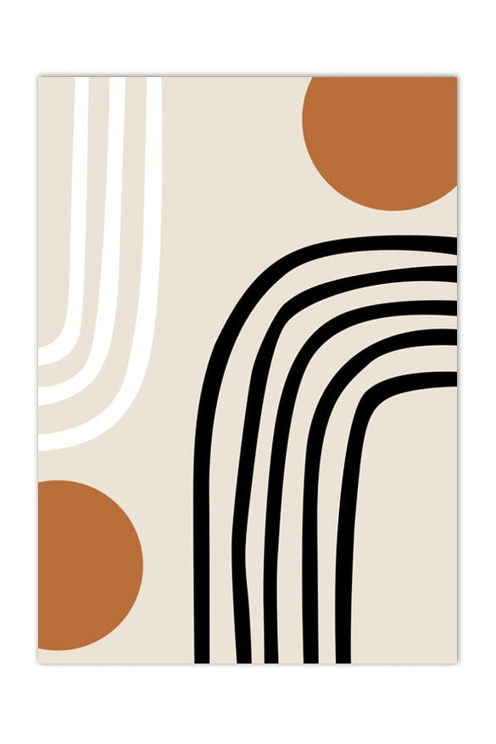 Tropical Serenity Abstract Canvas Art