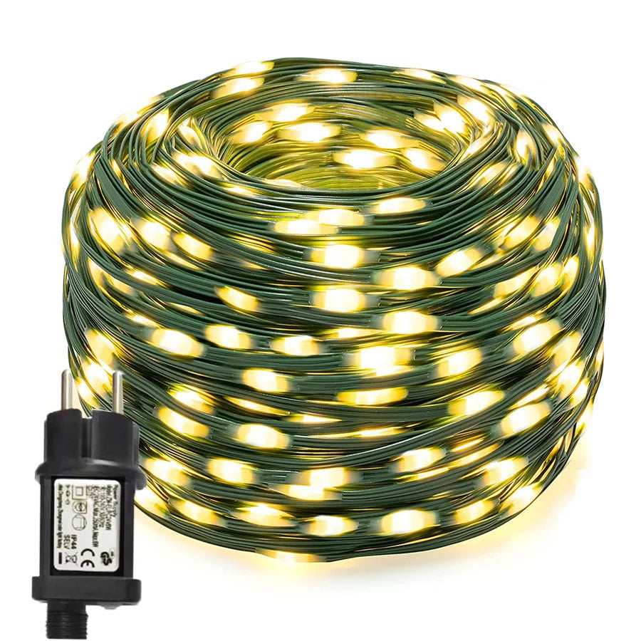 Waterproof LED Garland – Outdoor Lighting for Garden and Patio