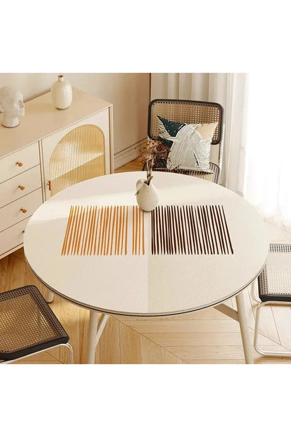 Round Table Cover for Dining - Circular Tablecloth