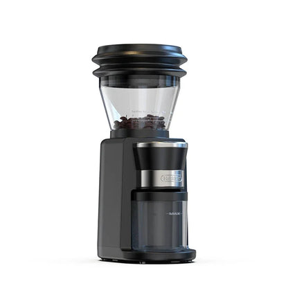Electric Coffee Grinder with 34 Grind Options, Flat Burr for Precision