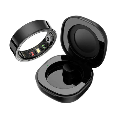 Health Monitoring Ring - Heart Rate, SpO₂, Skin Temperature, Sleep & Fitness Tracker - Waterproof