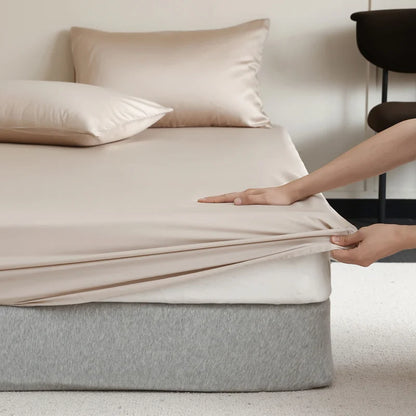 Mulberry Silk Bed Sheet Set - Hypoallergenic, Breathable Luxury Bedding