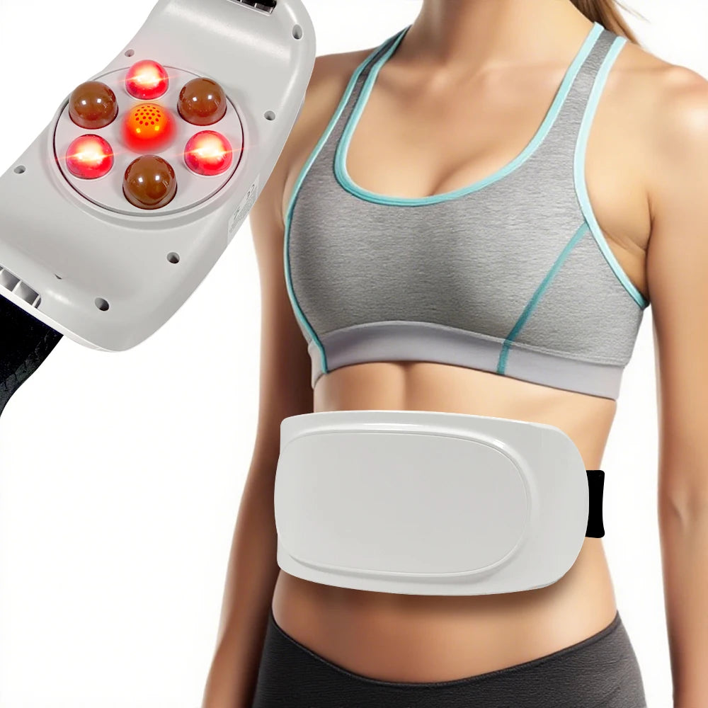 ThermaRelief Heated Abdominal Massager Belt – Instant Relief for Cramps, Bloating & Tension