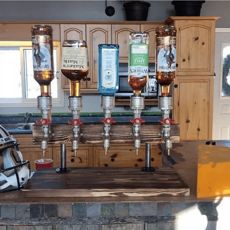 Wooden Beverage Dispenser - Elegant Design with Last Day Discount