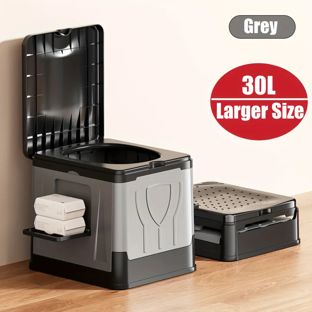 XL Portable Camping Toilet | Foldable, Sanitary, and Convenient