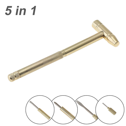 Compact 5-in-1 Tool Set for Home Repairs