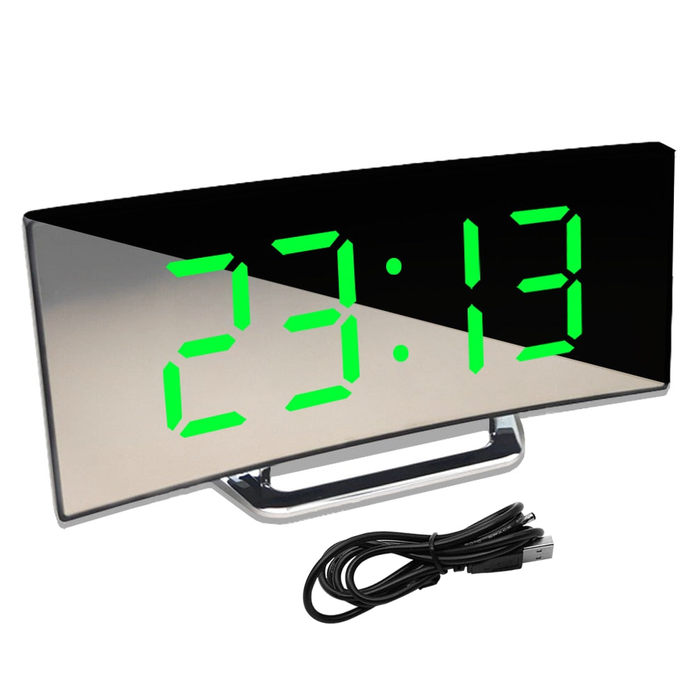 LED Display Alarm Clock for Easy Time Reading