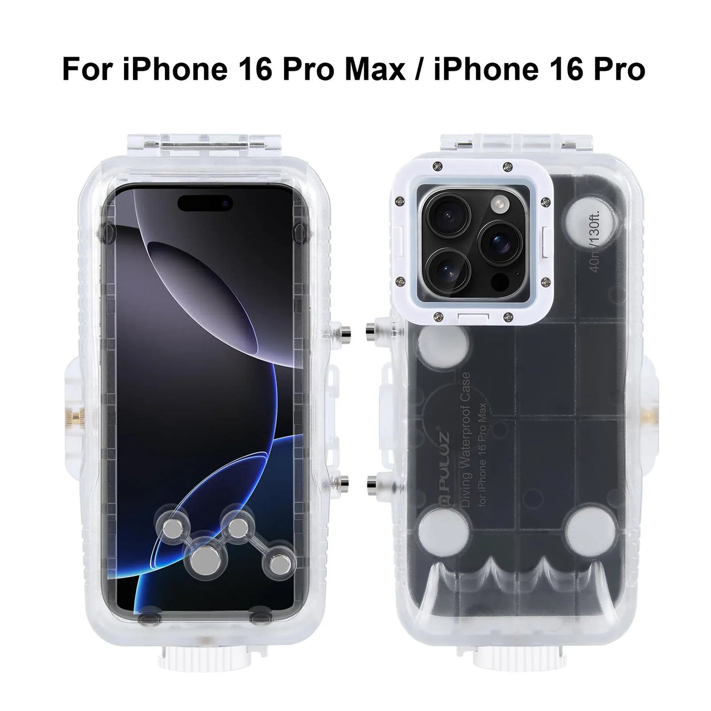 Waterproof Diving Case for iPhone – Touch Control, 40m Depth Protection