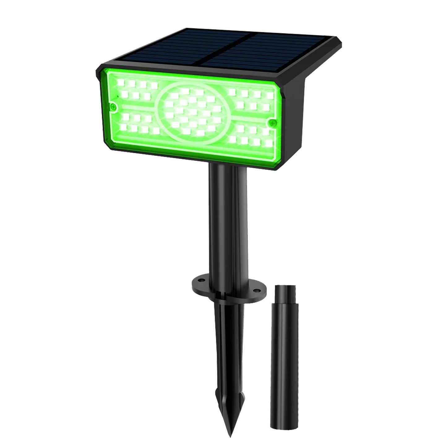 Solar LED Spotlight | 49 LEDs | Waterproof IP65 | 3000K/6000K/Green/Blue Light Options