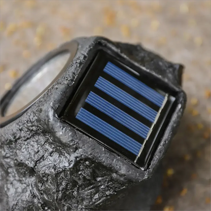 Outdoor Solar Rock Lights - Waterproof Spotlight Lamps