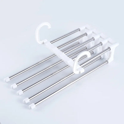 Get 1 Free | 5-in-1 Magic Trouser Hanger - Last Day Discount
