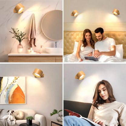 Buy One, Get One Free | Rotatable Wireless LED Wall Light
