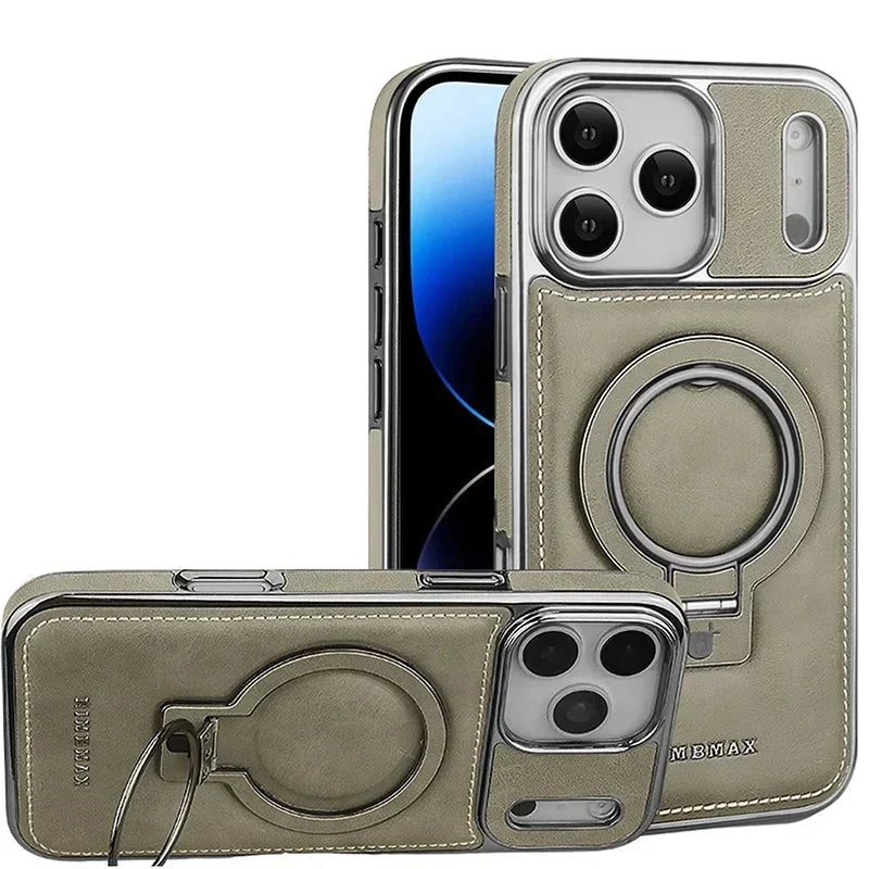 Luxury Leather iPhone Case for Stylish Protection