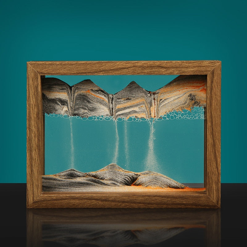 Enchanting 3D Sand Art for Home Decor
