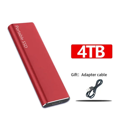 High-Speed USB Portable External Solid State Storage Drive