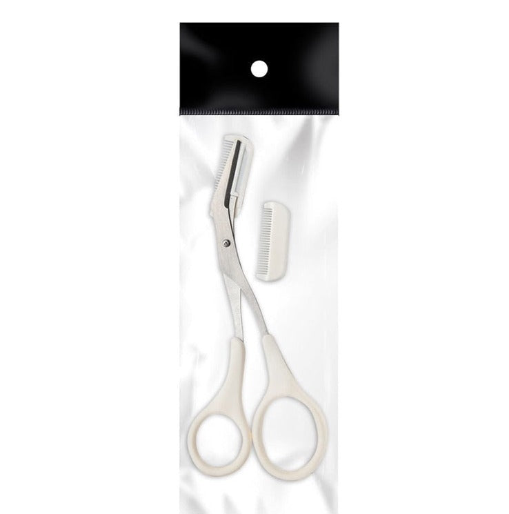 Precision Brow Trimming Scissors for Flawless Shaping