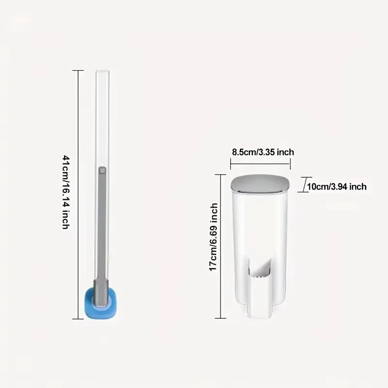 Toilet Cleaning Set with Disposable Pads - Effortless & Hygienic - Ocean Scent