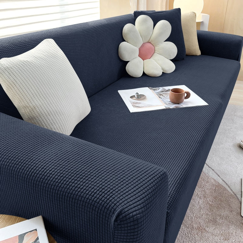 Elastic Sofa Protector Cover – Fits Corner and Standard Sofas