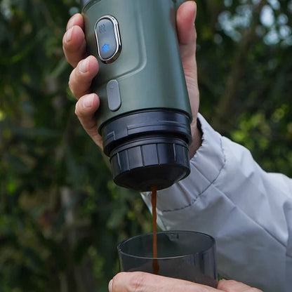 Wireless 15-Bar Coffee Maker – Portable Espresso Machine for Nespresso, Dolce Gusto & Ground Coffee – Brew Hot or Cold Anywhere