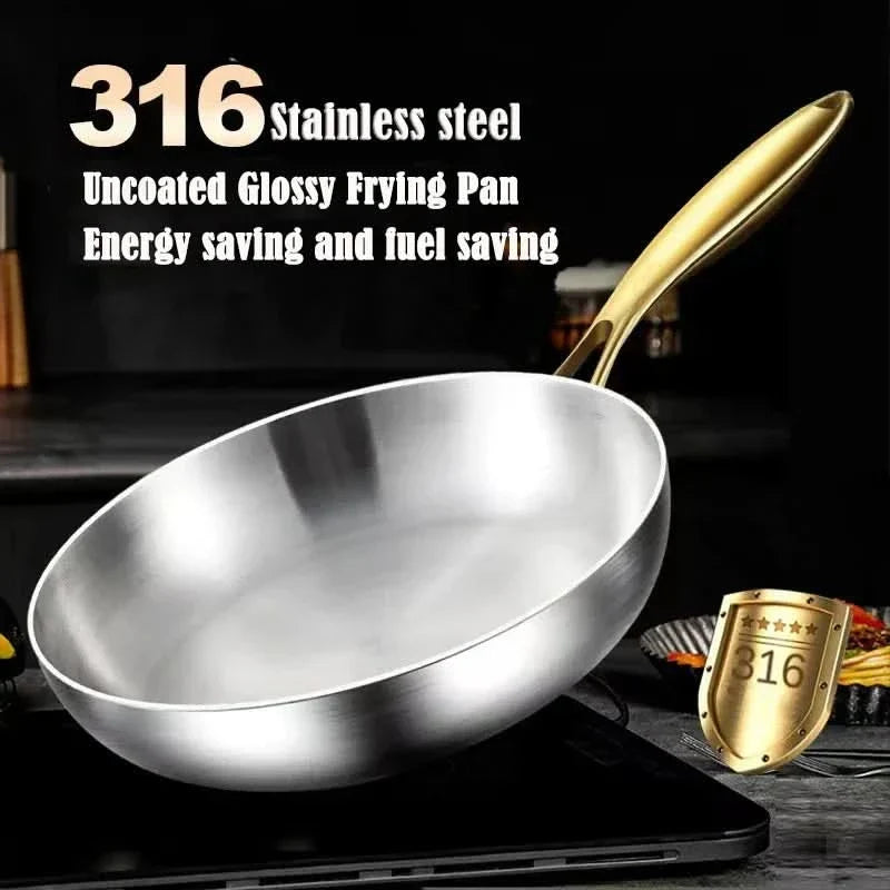 Stainless Steel Cooking Pan for Confident Meal Preparation