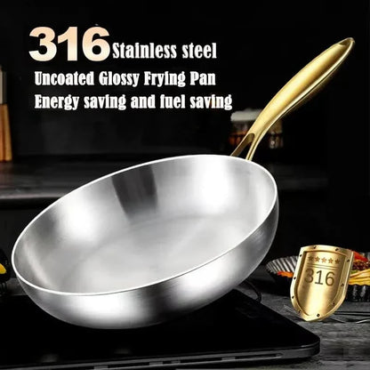 Stainless Steel Cooking Pan for Confident Meal Preparation