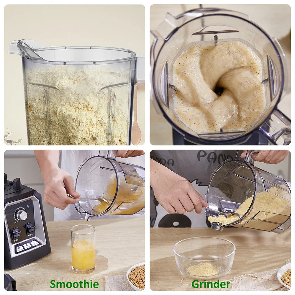 Countertop Blender with 2200W Motor, 3 Settings & 2L BPA-Free Container