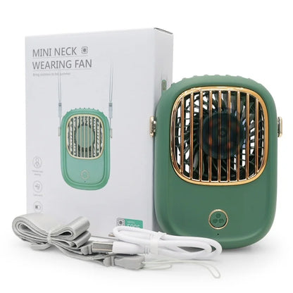 Portable Rechargeable Neck Fan | Comfort Anywhere with AeroBreeze