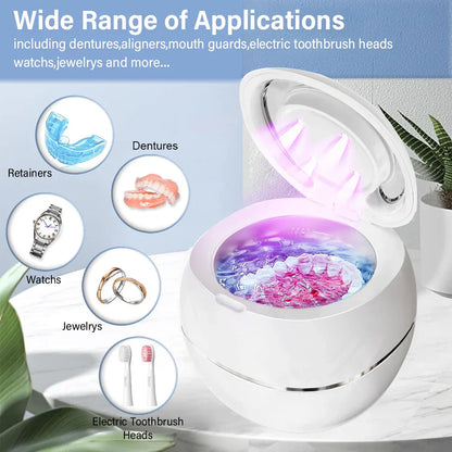UV Ultrasonic Cleaner for Braces and Dental Appliances