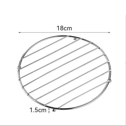 Stainless Steel Heat Insulator Coaster | Heat Resistant | Ø Approx. 120 g